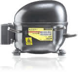 Secop Hubkolbenverdichter vollhermetisch NF7MLX 230V 50/60Hz MBP