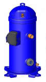 Danfoss Scrollverdichter vollhermetisch MLZ030T5LC9A 230V H/MBP 50Hz