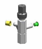 Tecumseh Sockelventil V2V mit 3/8x3/8 ODS