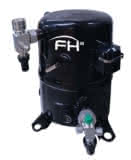 Tecumseh Verdichter vollhermetisch FH2480P-XC 220-240V CSR BP Ventile