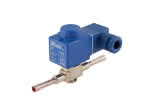 Castel Magnetventil 1028/M10A6 10mm Löt 45bar Preis inklusive Stecker 9150/R02 und Spule HF2