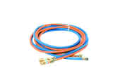 Perkeo 3m-Schlauchpaket P/S 4x3,5mmmit eingepresster Sicherung G1/4"RHxG3/8"LH
