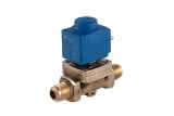 Castel Magnetventil 1070/5A6 16mm Bördel 45bar Preis inklusive Stecker 9150/R02 und Spule HF2