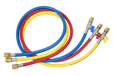 Refco Füllschlauchset CA-CCL-60 mit Kugelventil 1/4"SAE 60"/150cm