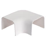 VECAMCO Flachbogen 80x60mm RAL9003