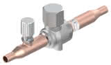 Danfoss Kugelabsperrventil mit Schraderventil GBC 6s H 6mm 90bar/ R744