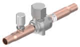 Danfoss Kugelabsperrventil mit Schraderventil GBC 10s H 3/8" 90bar/ R744