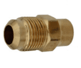 ITE Messingadapter US3-0044 1/4"SAE aussen x 1/4"ODS