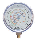 ITE Manometer 825-G-BC/247 ND 1/8"NPT unten für R22/R134a/R404A/R407C