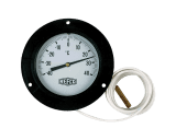 Refco Thermometer F-87-R-60-15 Durchmesser 60mm von -40 - +40°C mit Kapillarrohr 1,5m