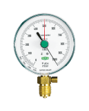 Refco Vakuummeter 19801 Durchmesser 100 mm 1/2" G mit Sicherheitsventil