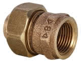 Conex IBP Rohrverschraubung konisch dichtend IG Rp zylindrisch Serie 4000 4340 12x3/8" Rotguss