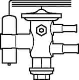 Danfoss Expansionsventil thermostatisch TUAE R404A