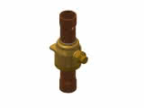 Danfoss Kugelabsperrventil ohne Schraderventil GBC 54s