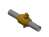 Danfoss Kugelabsperrventil ohne Schraderventil GBCH 35s 35mm CO2