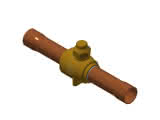 Danfoss Kugelabsperrventil ohne Schraderventil GBC 22s 7/8" CO2