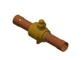 Danfoss Kugelabsperrventil ohne Schraderventil GBC 35s 1 3/8" CO2