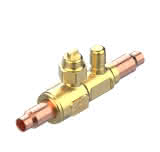 Danfoss Kugelabsperrventil mit Schraderventil CO2 GBCT 10s 3/8"