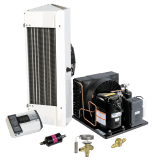 FrigoLine Kälteset FL-KS-NK 4U mit R513A, 1,16kW, Umluftabtauung und Innenaufstellung