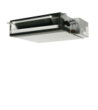 Mitsubishi City Multi Kanalgerät PEFY-P40VMS1-E niedrige Bauhöhe 200mm