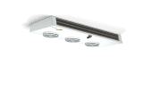 Kelvion Deckenluftkühler mit Hygienebeschichtung KCC-203-4BN-HX32-1