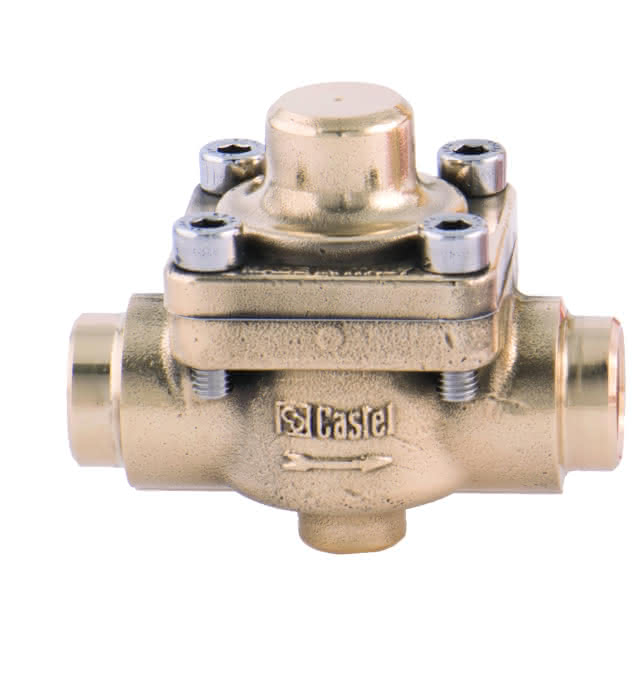 Castel Rückschlagventil 3122/M42 42 mm Löt 45bar - Detail 1