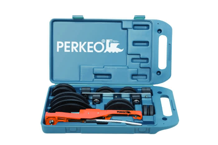 Perkeo TBS METRIC Einhand-Biege-Set mit 7 Biegesegmenten 8-22mm im Koffer - Detail 1