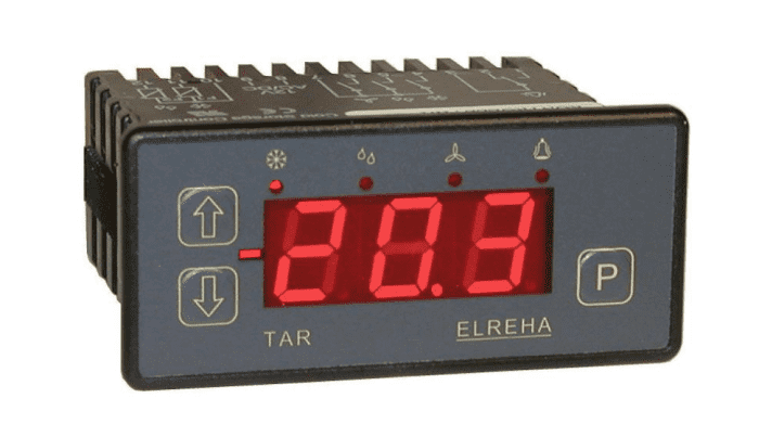 Elreha Kühlstellenregler TARN 1380-2 P2 mit 2 Fühler - Detail 1