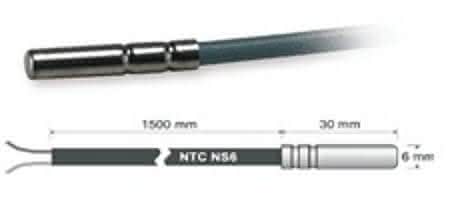 Copeland Temperaturfühler SN7P0150 NTC, -30 bis 80°C, 1,5m - Detail 1