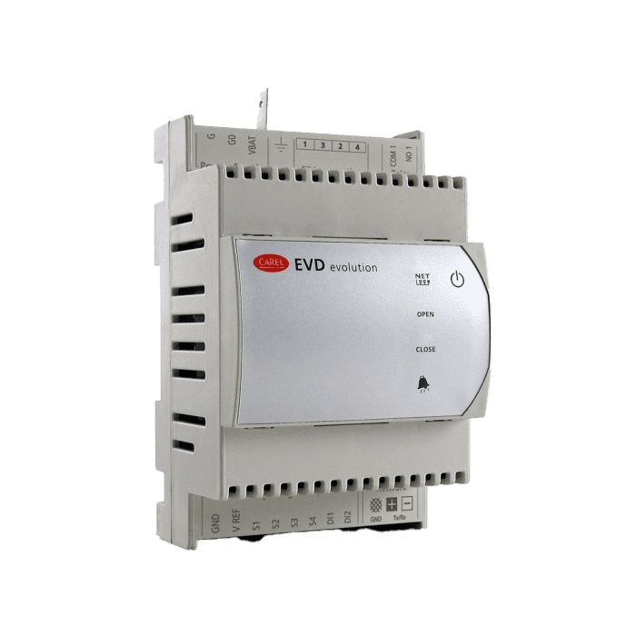 Carel Überhitzungsregler EVD Evolution EVD0000E50, nur für Carel-Ventile, RS485/ModBUS, inkl. Klemmen - Detail 1