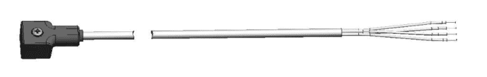 Carel Kabel geschirmt für Direktanschluss an bipolare Spule E2VSTA020* 3m - Detail 1