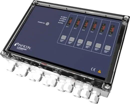 Inficon Mehrpunkt Kältemittel Monitor für LDM 250R, 12-24V Enthält 2 Fernsensoren und 2 nutzbare Kanäle - Detail 1