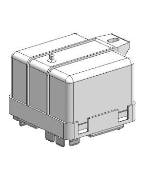 Tecumseh Anlaufrelais RVA 4G3D - Detail 1