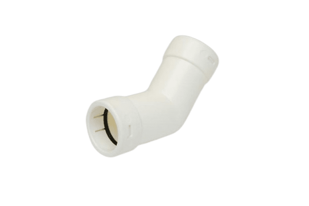 Linum Kniestück RDP20-C45 45° hartes Abflussrohr Durchmesser 20mm - Detail 1