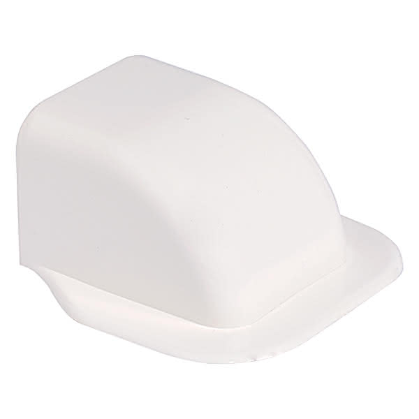 VECAMCO Wandabdeckung 90x65mm RAL9010 - Detail 1