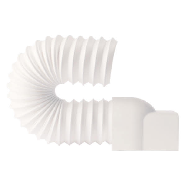 VECAMCO Flexibel Verbindungsstück 90x65mm RAL9010 - Detail 1