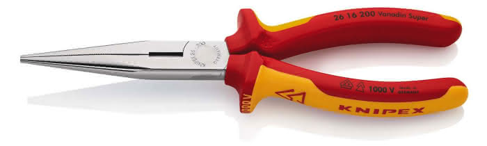 KNIPEX -Flachrundzang. 200mm 26 16 200 - Detail 1