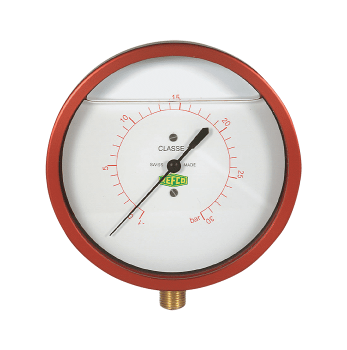 Refco Metallbalgmanometer NG 80 R5-240-M 1/8" NPT - Detail 1