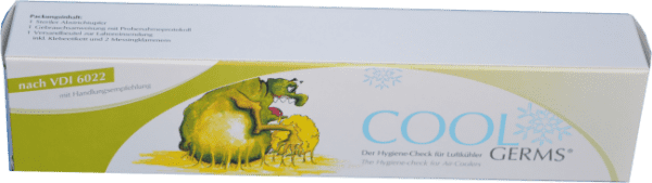 Hygienecheck Cool Germs für Luftkühler und Klimageräte - Detail 1