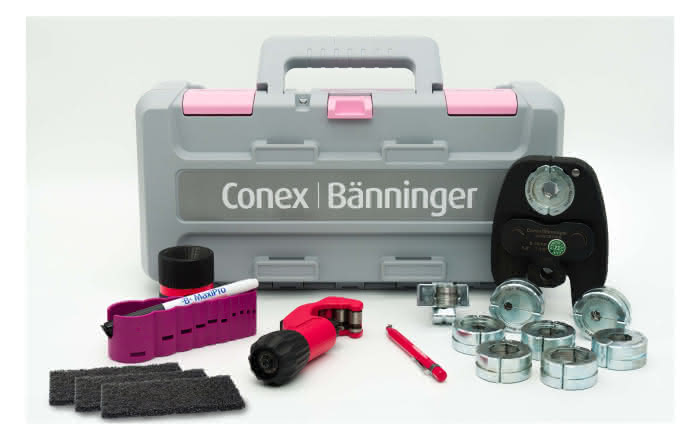 Conex MaxiPro Koffer Grundbacke & 9 Wechseleinsätze metrisch - Detail 1