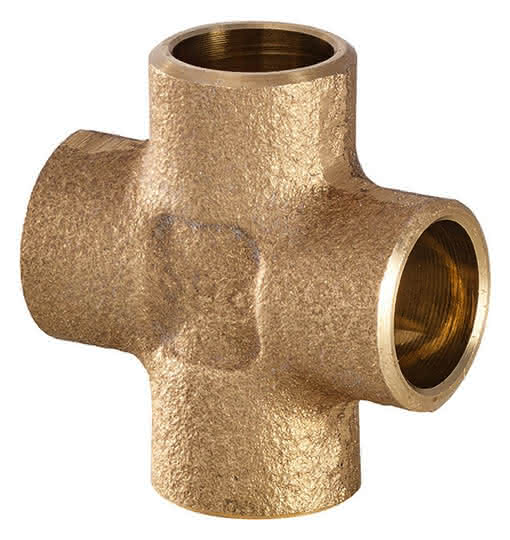 Conex IBP Kreuz Serie 4000 4180 15mm Rotguss - Detail 1