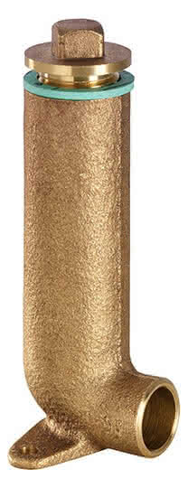 Conex IBP Deckenwinkel zylindrisch IG langem Serie 4000 4472 15x1/2" Rotguss - Detail 1