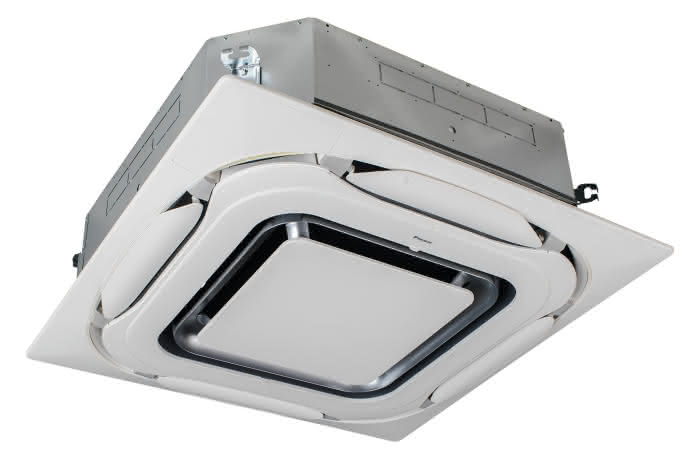 DAIKIN Deckenkassette SB.FCAG35B-4 Sky Air Roundflow mit Designblende weiß R32 - Detail 1