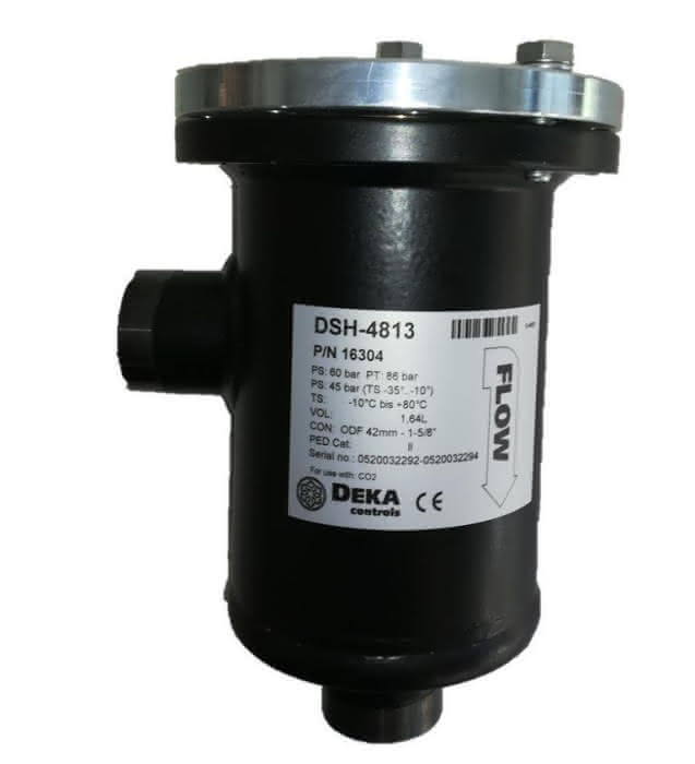 Deka Filtertrocknergehäuse DSH-489 für 1 Blocktrockner 28mm/1 1/8" bis 60bar - Detail 1
