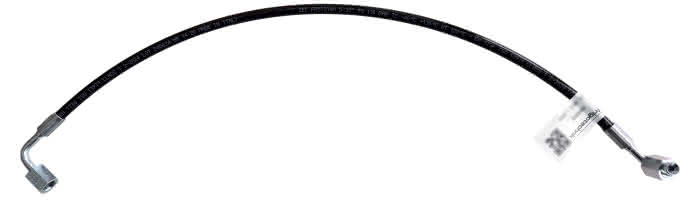 ZEC Schlauch DN4 0,75 m winkel/winkel 1/4" SAE 90° - Detail 1