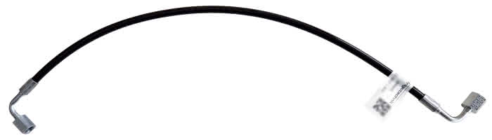 ZEC Schlauch DN4 0,75 m winkel/winkel 1/4" SAE 180° - Detail 1