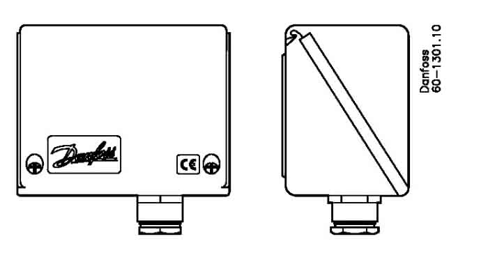 Danfoss IP55-Gehäuse für KP Single - Detail 1