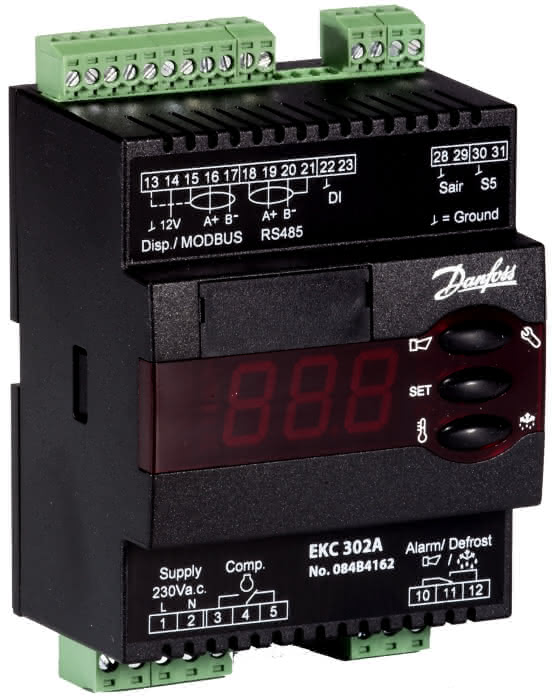 Danfoss Kühlstellenregler EKC 302D Lüftersteuerung - Detail 1