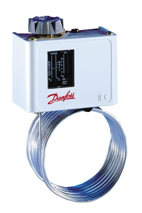 Danfoss Thermostat KP61 M/14 Minimum Reset, 5m Kapillarrohr - Detail 1