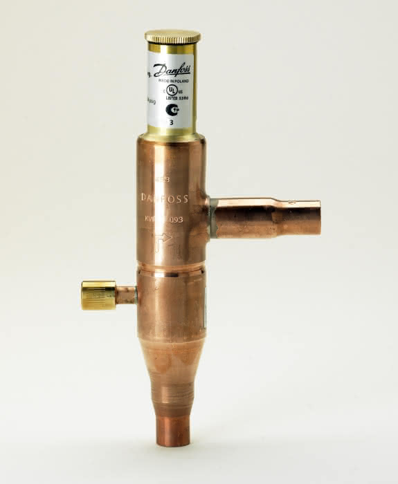Danfoss Verflüssigungsdruckregler KVR 12 Löt - Detail 1